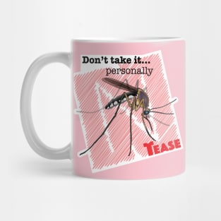 Mosquito biting Mug